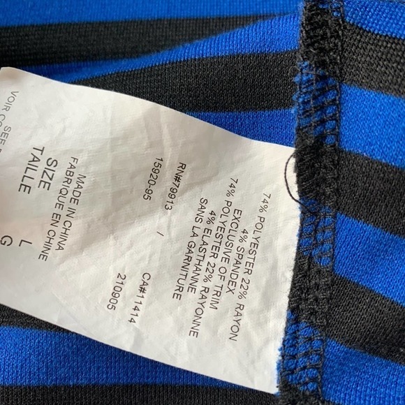 A pea in the Pod Striped maternity dress. Large - Picture 10 of 11